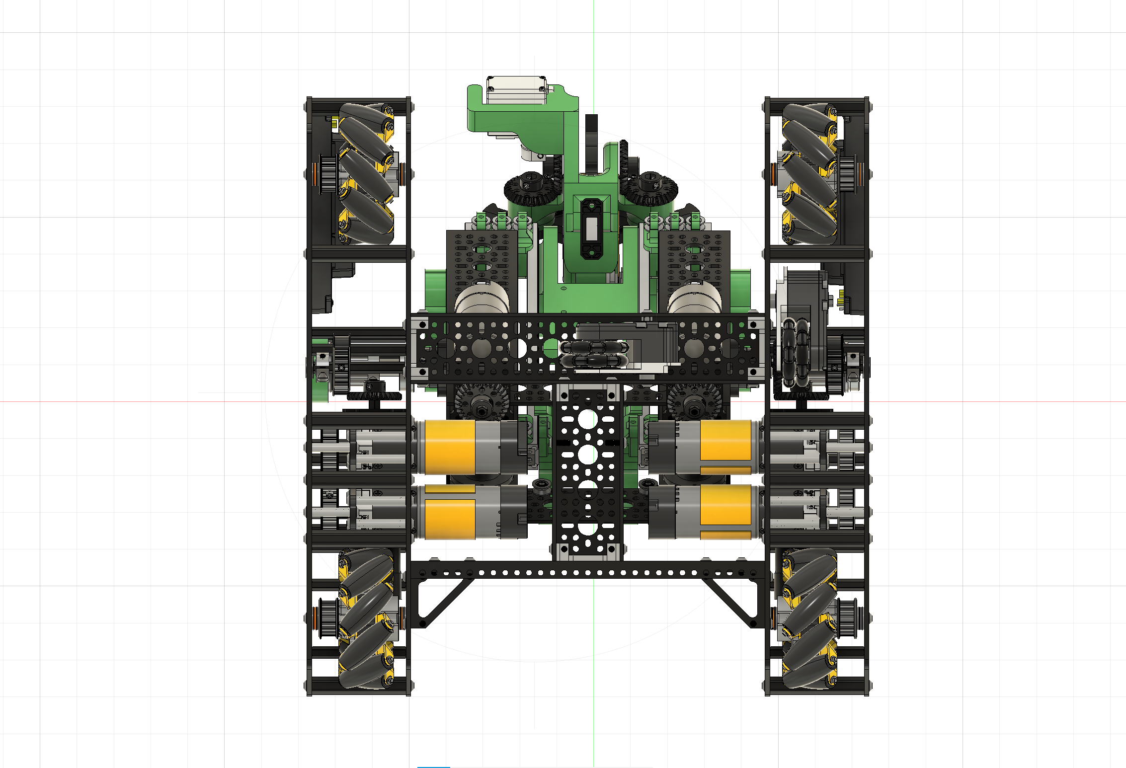 VIK Robot - CAD drivetrain
