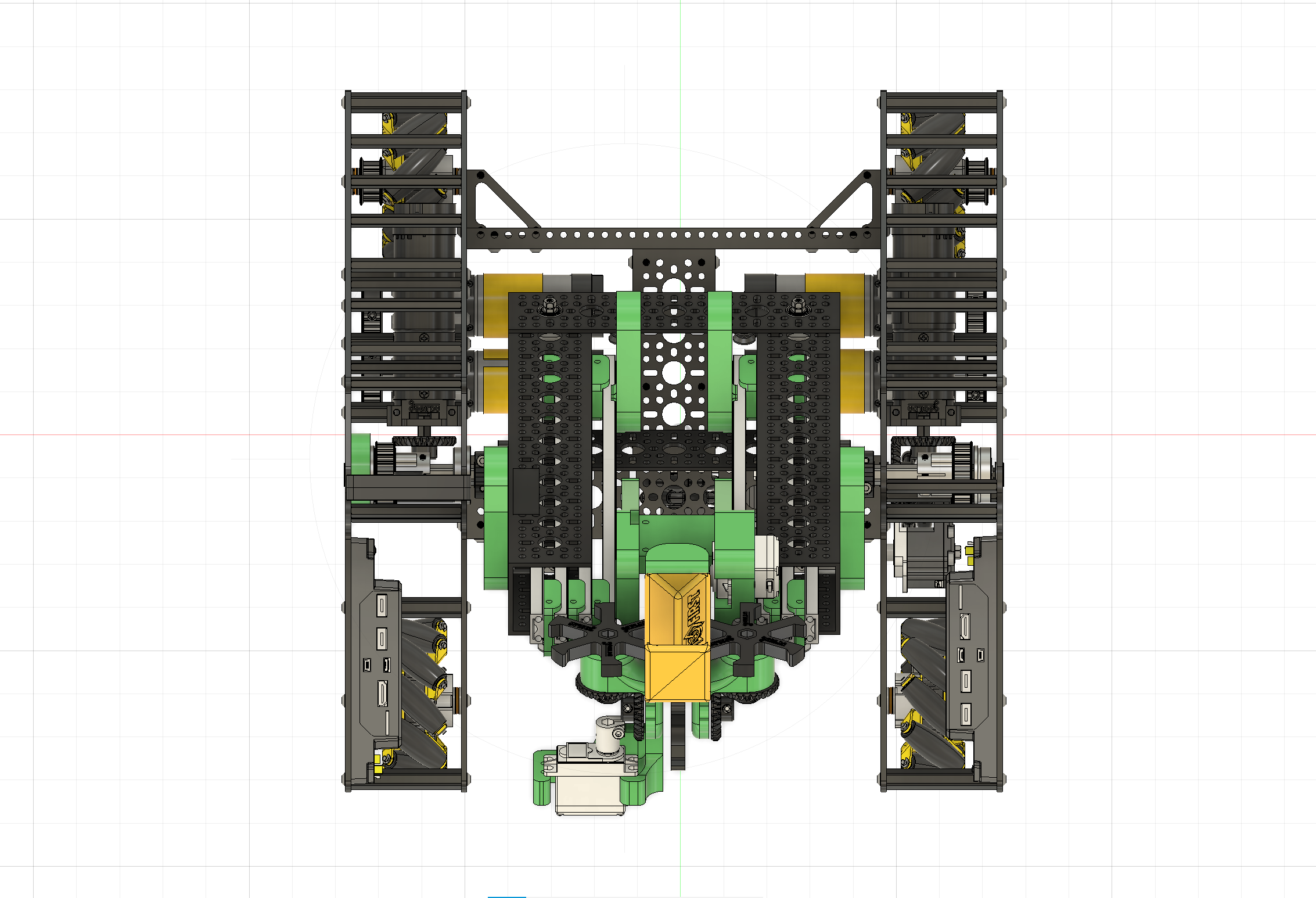 VIK Robot - CAD topview